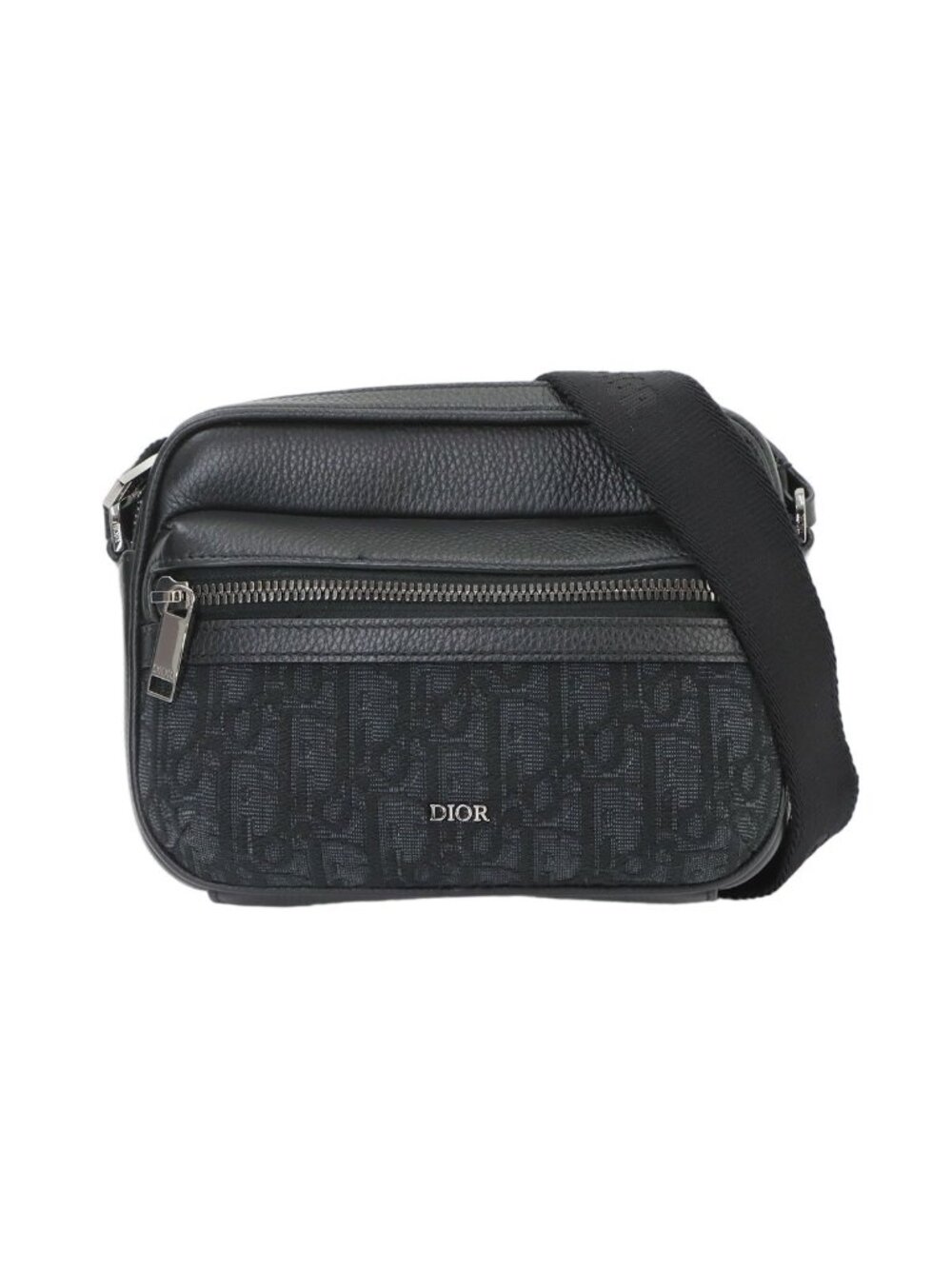 Dior Oblique Rider 2.0 Zip Messenger Shoulder Bag